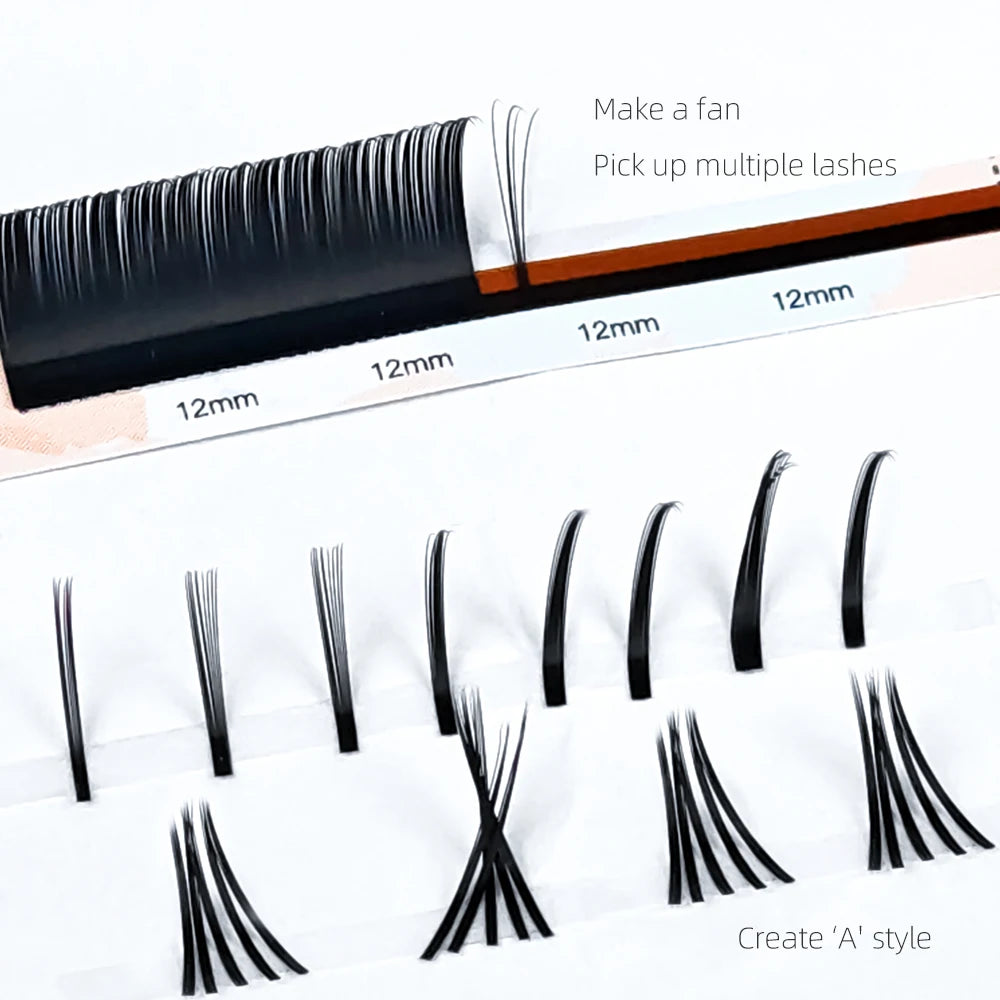 Trinity Individual Lashes – Russian Volume with Adhesive