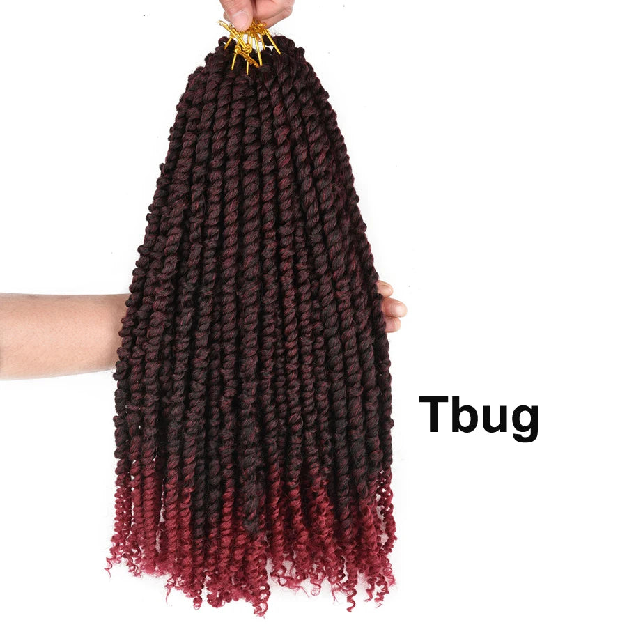 Trinity Pre-Twisted Passion Twist Crochet Hair