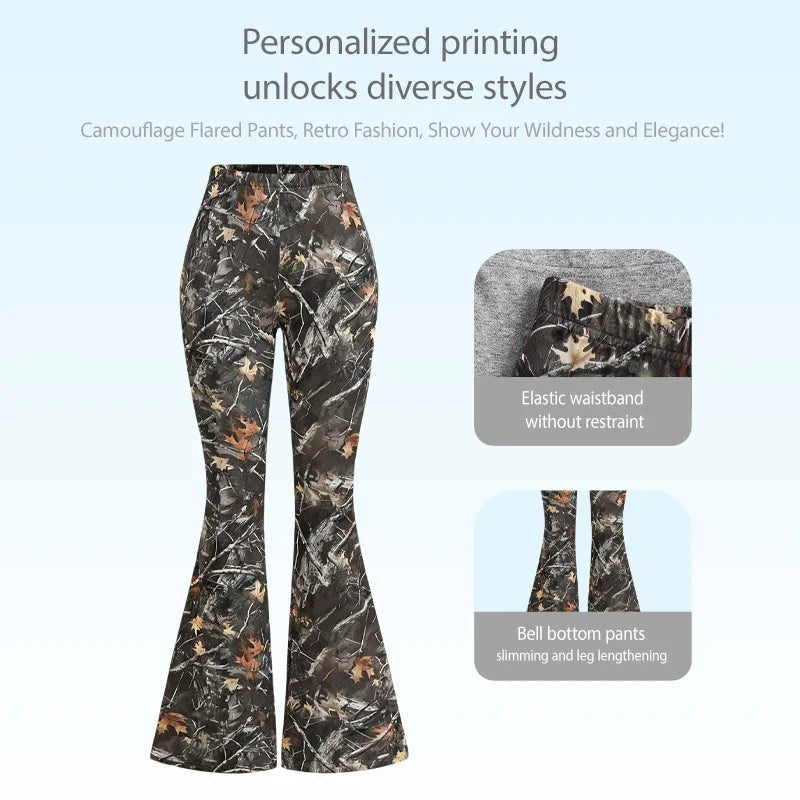 Trinity Flare Yoga Pants – High Waist Casual Fitness House of Trinity