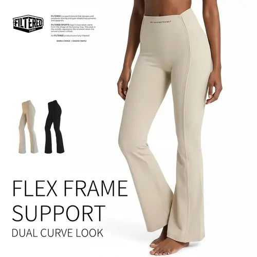 Trinity Bootcut Yoga Pants – Tummy Control 4-Way Stretch.