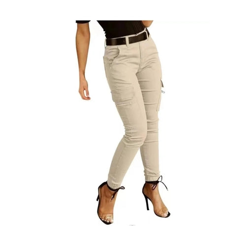 Trinity Multi-Pocket Slim Trousers – Low Waist Casual House of Trinity