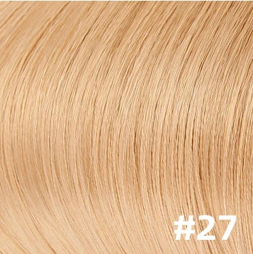 Genius Weft 100% Natural Human Hair Weft Straight Invisible Hair Extensions For Women 100G Double Drawn Hairpiece Hair Bundles