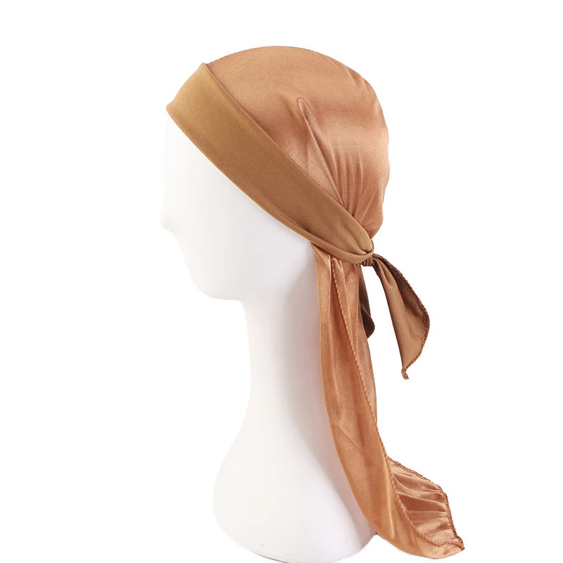 Trinity Silky Durag – Stretchy Satin Headwrap (Unisex)