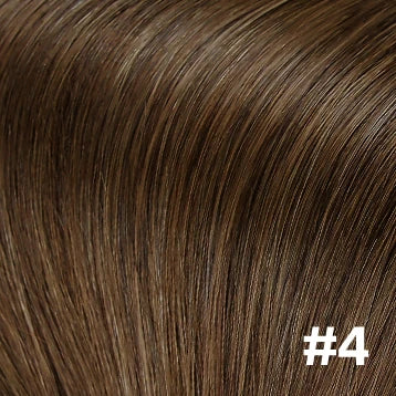 Genius Weft 100% Natural Human Hair Weft Straight Invisible Hair Extensions For Women 100G Double Drawn Hairpiece Hair Bundles