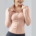 Trinity Athletic Jacket – Long-Sleeve Zip-Up Workout Top House of Trinity