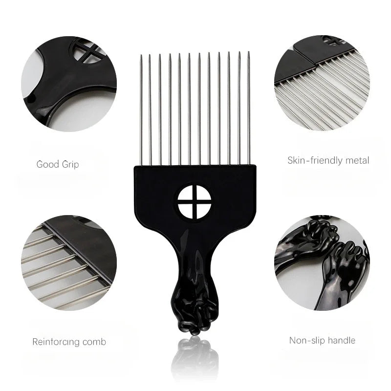 Trinity Pick Comb Set – 6-Style Professional Styling Combs House of Trinity