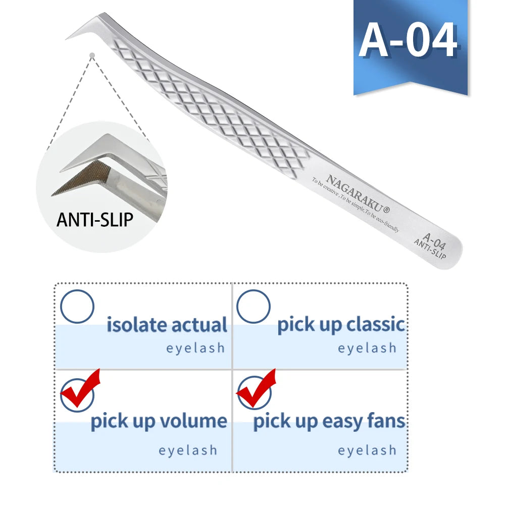 NAGARAKU Professional Volume Tweezer 3D Accurate Pincet