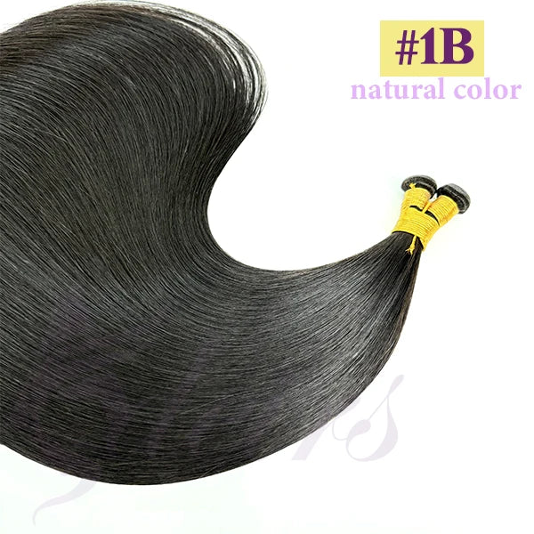 ADEIRS Genius Human Hair Weft Bundles  Remy 100% Really Human Hair Extensions Straight Can Curly  Invisible Comfort Hair Weaves