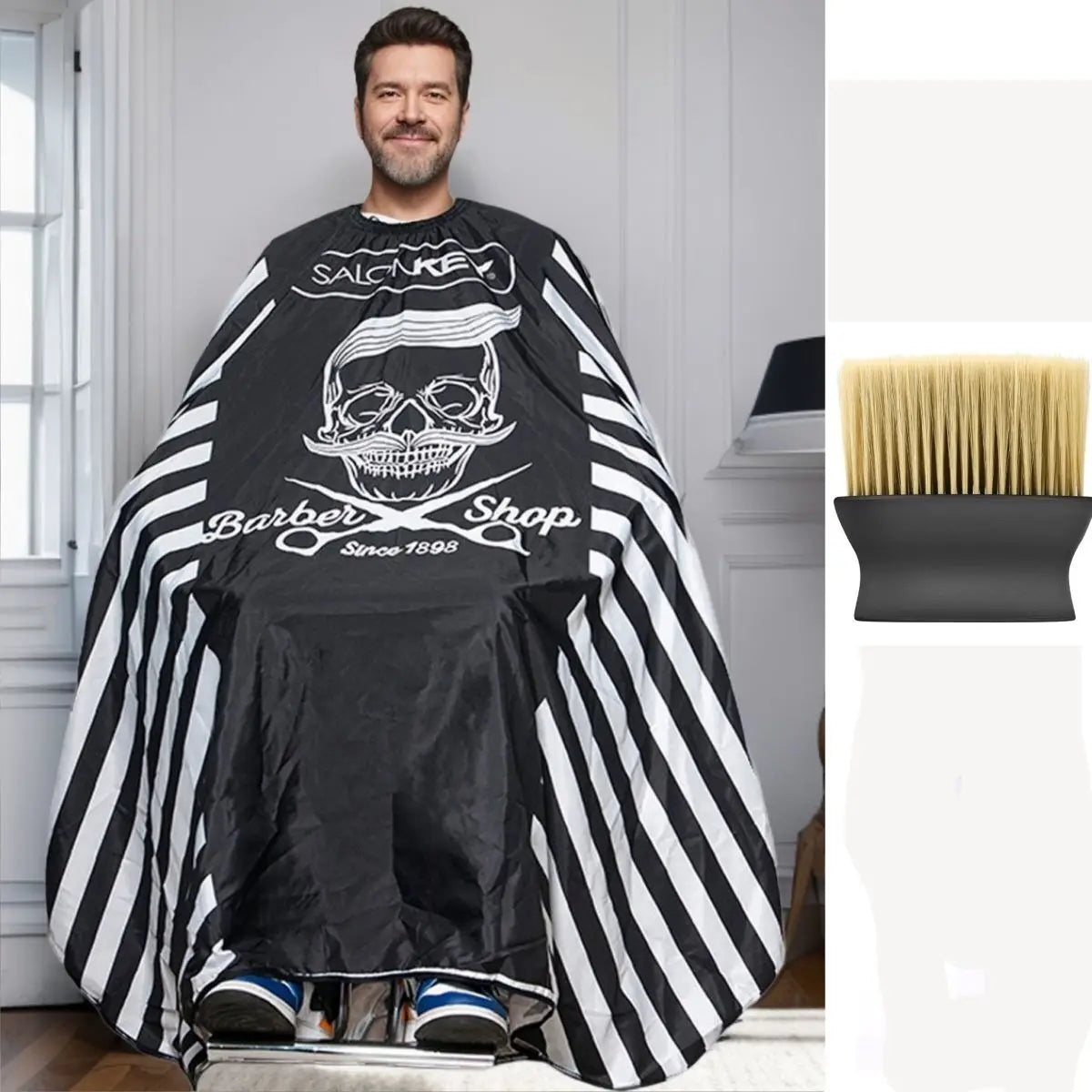 Trinity Professional Barber Cape – Hair Cutting Apron House of Trinity