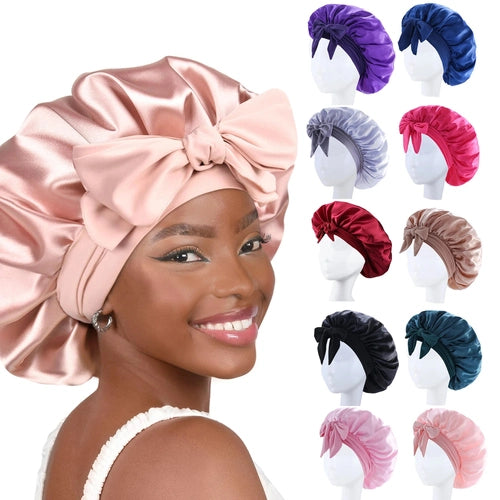 Trinity Satin Sleep Bonnet for Curly Hair House of Trinity