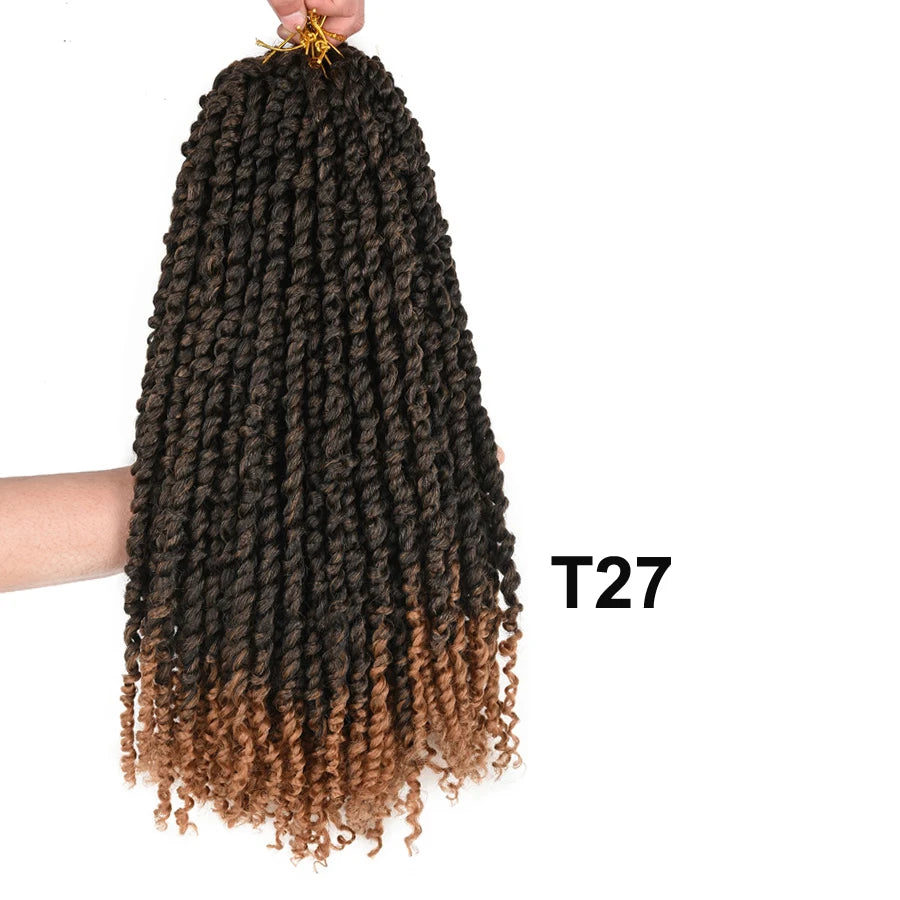 Trinity Pre-Twisted Passion Twist Crochet Hair