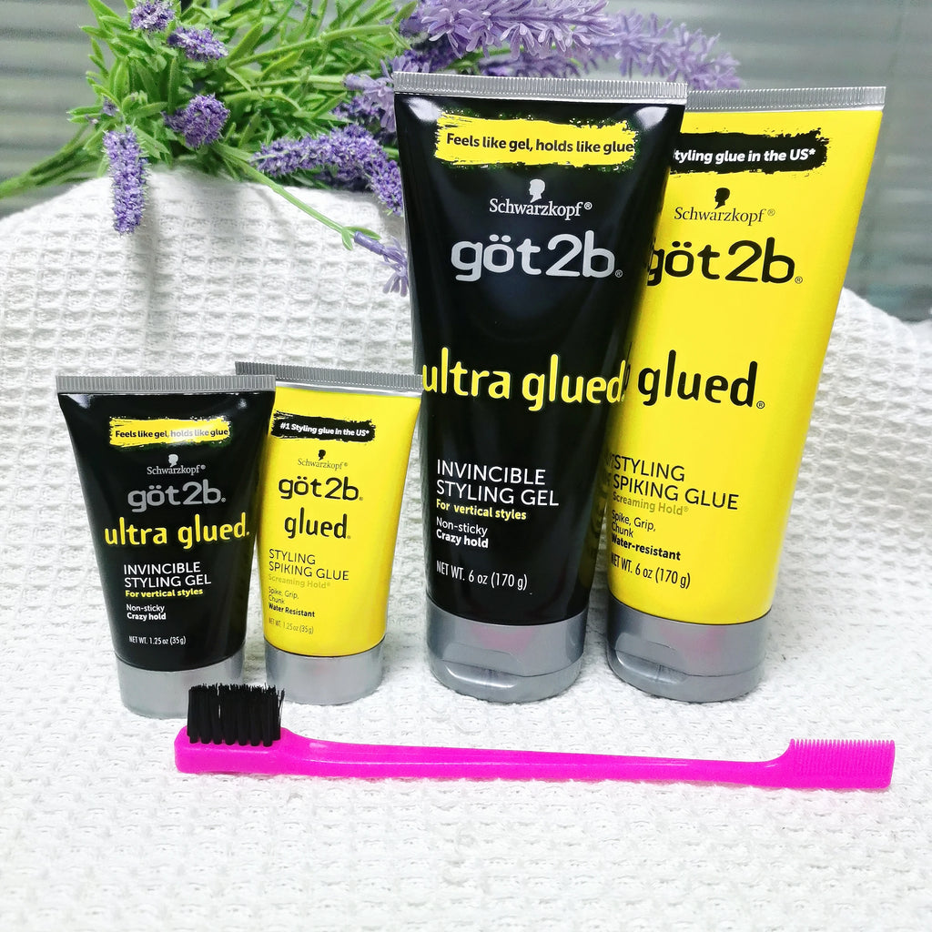Got 2b glued 170g Hair Gel got2b Glued got2b glued spray got2be freeze spray for wig adhesives dege control gel freeshipping 35g