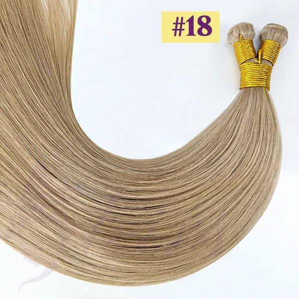 ADEIRS Genius Human Hair Weft Bundles  Remy 100% Really Human Hair Extensions Straight Can Curly  Invisible Comfort Hair Weaves