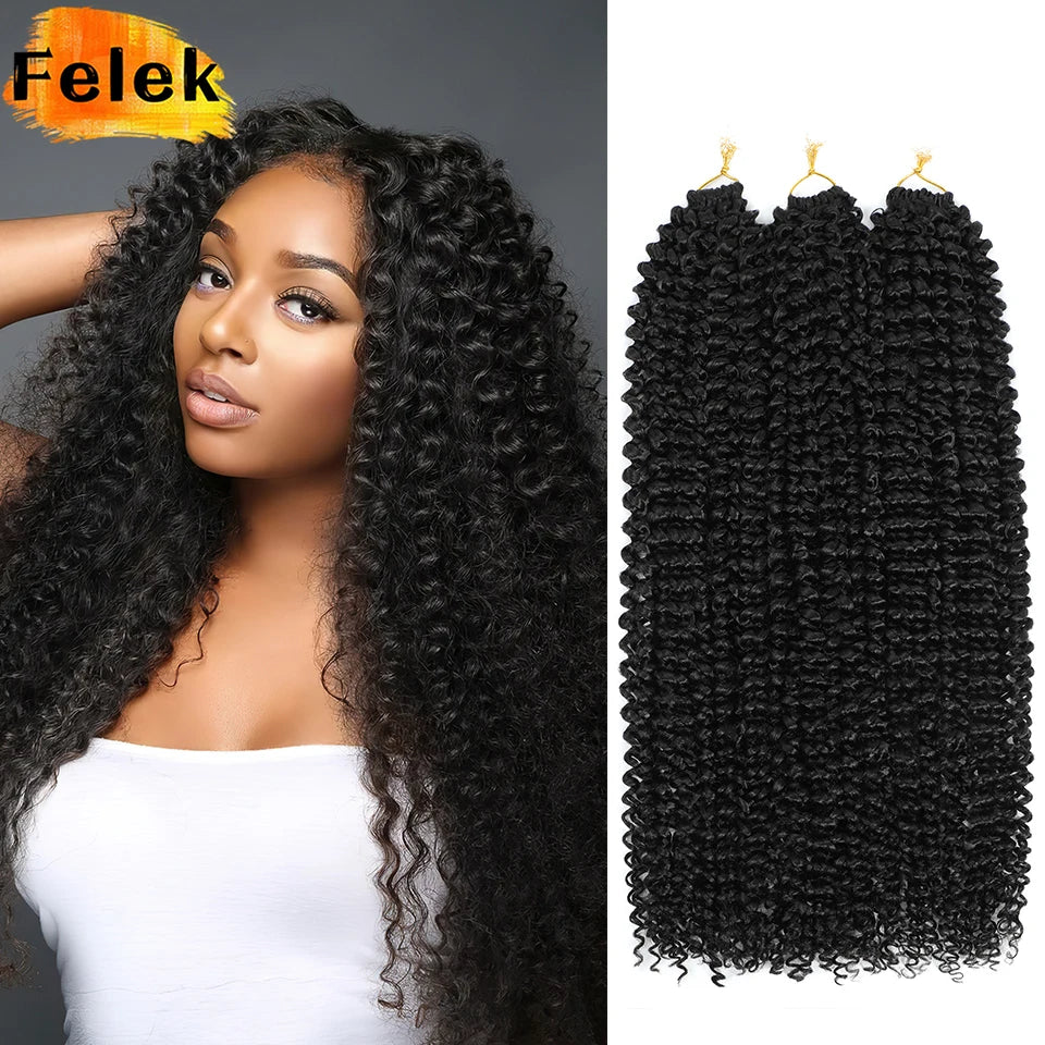 Trinity Passion Twist Braiding Hair – 22 Inch Bohemian Crochet