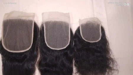 7x7 for Swiss Transparent Lace Closure 360 Lace Frontal 100% Indian Transparent Lace Closure Light Color Human Hair Extensions